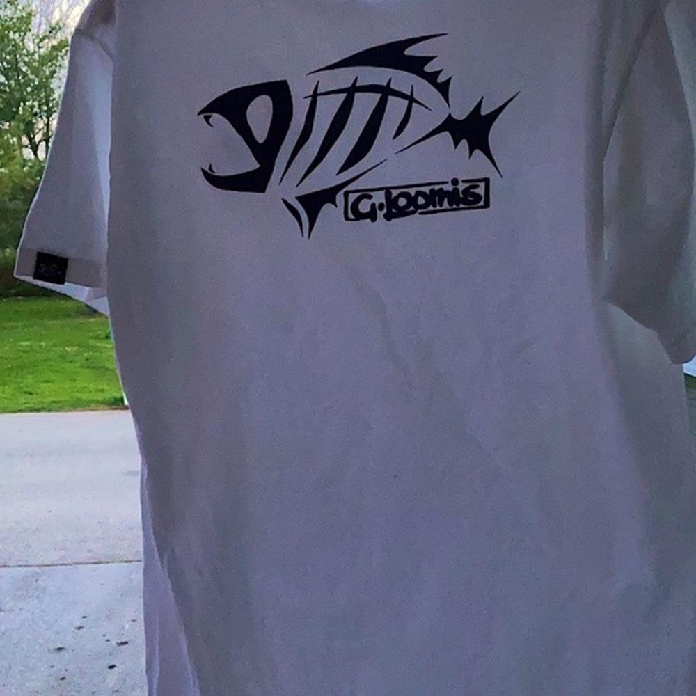 White G-Loomis Tee - Picture 3 of 3